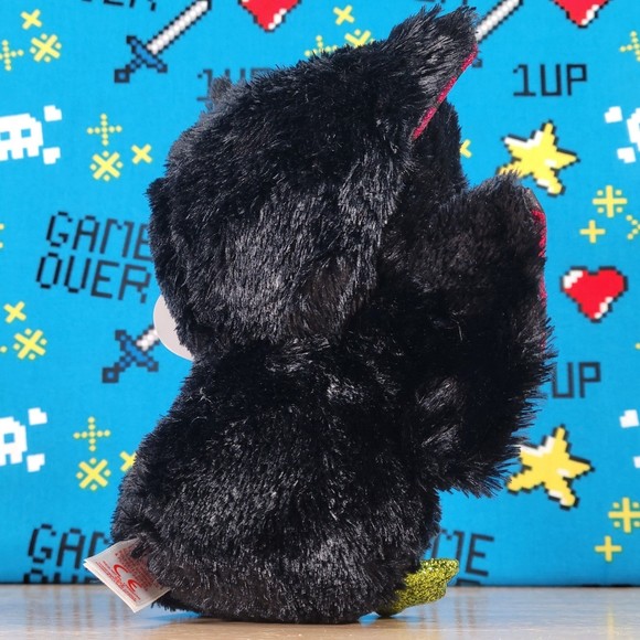 Ty Beanie Boo Drizella the Bat 6" UltraSoft Halloween Seasonal Toy Plush NWT - Picture 3 of 12